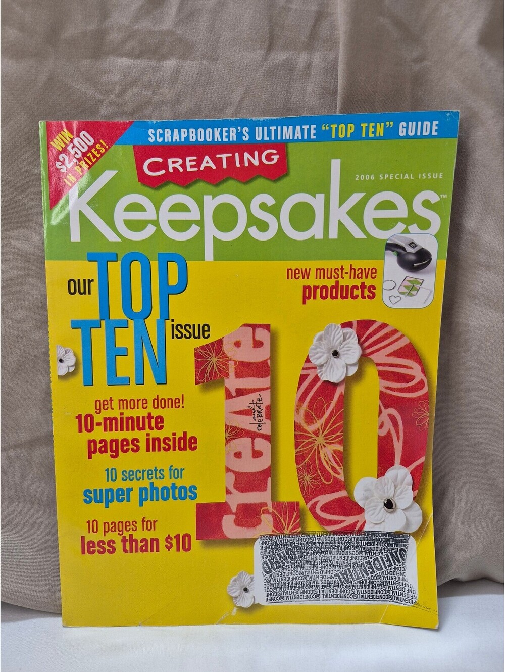 Creating Keepsakes Scrapbooking Magazine 2004 Special Issue - Our Top Ten J159